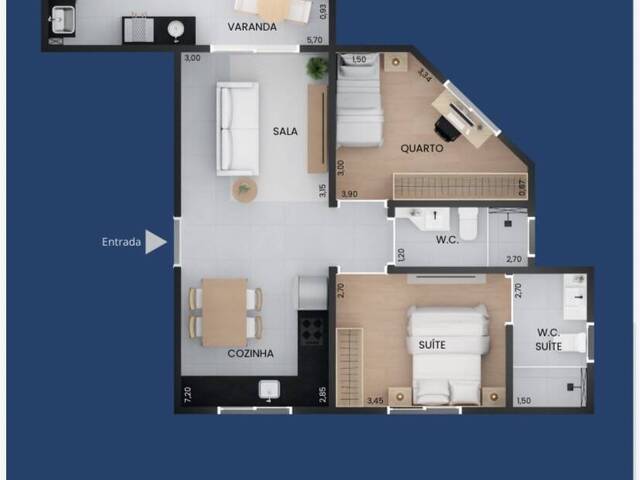 #AP1561 - Apartamento para Venda em Boituva - SP