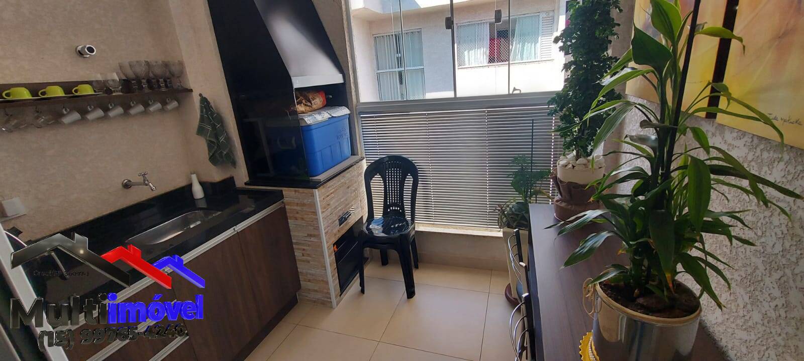 Apartamento com infraestrutura completa